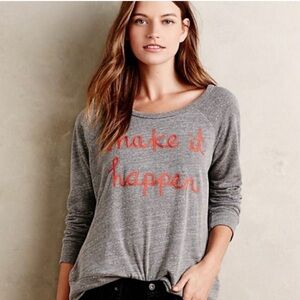 Sundry Women's Top “Make it Happen” from Anthropologie size 1 (S or M)